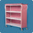 IPU - Linen Cart with Cover 3 Shelves PVC 5 Heavy Duty Casters, 2 Locking - LC60-3