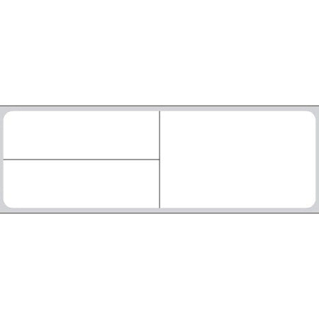 Precision Dynamics Meditech Pre-Printed Label Auxiliary Label TAKE WITH FOOD OR MILK White 1-1/4 X 4 Inch - TD1-MIT-3