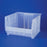 HCL Super Tough - Storage Bin Clear Plastic 12 X 18-3/8 X 20 Inch - 1408C