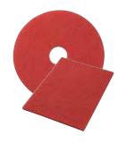 Saalfeld Redistribution Reliable Brand Hard Floor Buffering Pad 20 Inch Diameter Red Polyester - V01762