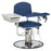 Clinton Industries H Series Blood Drawing Chair Padded Flip Arm Warm Gray - 6320-3WG