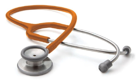 American Diagnostic Corp Adscope 603 Classic Stethoscope Orange 1-Tube 22 Inch Tube Double Sided Chestpiece - 603O