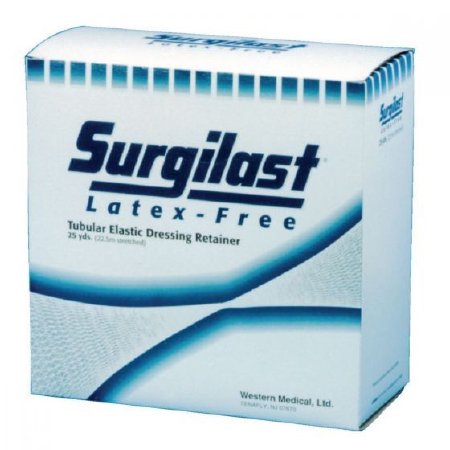 Surgilast - Elastic Net Retainer Dressing Tubular Elastic 25 Yard Size 6 White Large Head / Shoulder / Thigh NonSterile - 55470207