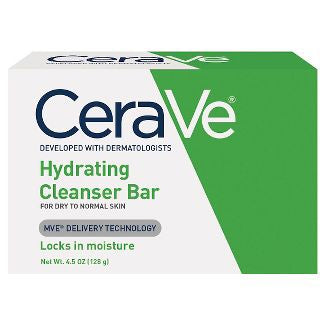 Valeant Pharmaceuticals CeraVe Facial Cleanser Bar 4.5 oz. Individually Wrapped Unscented - 30187248245