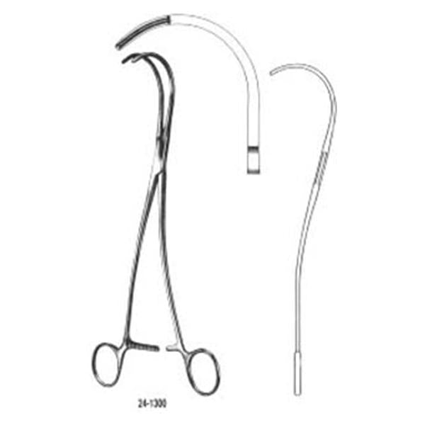 Miltex-Integra Forcep Ligature Debakey-Semb 10-1/4" Stainless Steel Ea - 24-1300