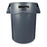 Lagasse Brute Trash Can BRUTE 44 gal. Round Gray Polyethylene Open Top - RCP264360GY