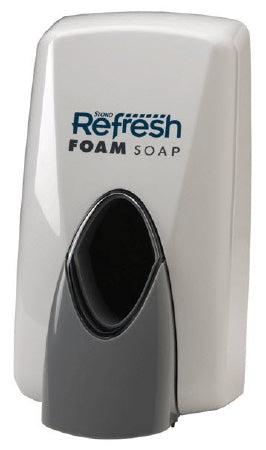 Deb Stoko Refresh Skin Care Dispenser White Plastic Push Bar 800 mL Wall Mount - 30290