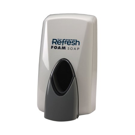 Stoko Refresh - Hand Hygiene Dispenser White Plastic Manual Push 800 mL Wall Mount - 30290