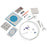 Kangaroo - Safety Single Pass Pull PEG Kit 16 Fr. Polyurethane Sterile - 761610E
