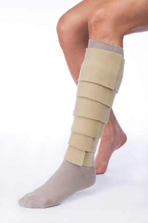 BSN Medical JOBST FarrowWrap Basic Compression Socks with Wrap Leg Medium Tan - FWBA-O-LRT3