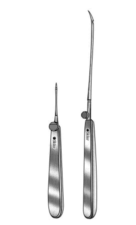 Sklar Sklar Suture Passer Reverdin Needle Slight Curve, 6 Inch Length, NonSterile - 26-1891