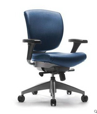 Market Lab Inc Ever Task Chair Blue Vinyl - 14392-IB