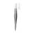 Miltex-Integra Forcep Suture Castroviejo 4" 0.6Mm/Tying Platform 1X2 Teeth Stainless Steel Ea - 18-954