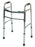 PremierPro - Dual Release Folding Walker Adjustable Height Aluminum Frame 300 lbs. Weight Capacity 32 to 39 Inch Height - 7802
