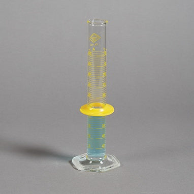 Health Care Logistics - Graduated Cylinder Round Base Borosilicate Glass 50 mL - 3006