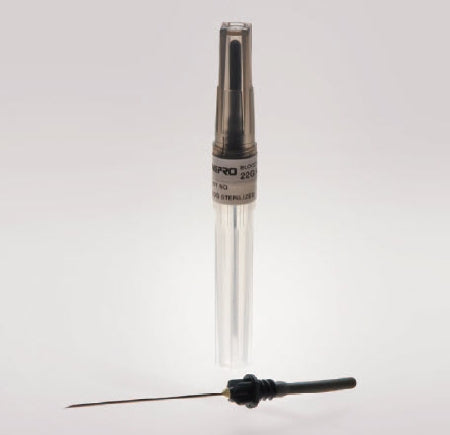 Nipro Medical Nipro Blood Collection Needle 22 Gauge 1-1/2 Inch Needle Length Conventional Needle Without Tubing Sterile - NM+22G38-1
