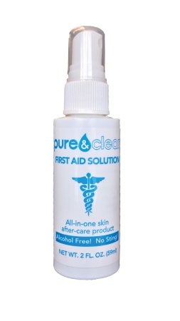 Pure and Clean LLC Pure & Clean Anesthetic 2 oz. Topical Solution Bottle - 739189359110