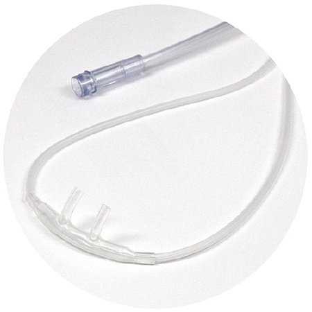 Sunset Healthcare Nasal Cannula Low Flow Adult Curved Prong / Non-flared Tip - RES1107