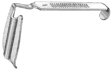 Jarit - Ring Retractor Blade Size 5, 6 Inch OR Grade - 450166