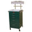 Harloff Mini Line Anesthesia Cart 19.8 X 21.25 X 49.7 Inch 5 Drawers Hammertone Gray - 3145K-ANS