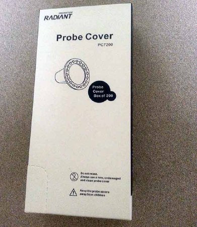 Edan - Tympanic Thermometer Probe Cover For use with Digital Thermometer 200 per Box - 11.57.208058