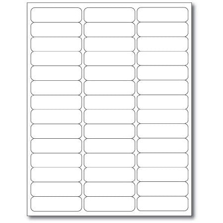 Precision Dynamics - Blank Label Printer Label White Paper 2-5/8 X 4 Inch - WBW30