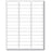 Precision Dynamics Pre-Printed Label White 2-5/8 Inch - WBW30