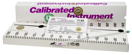 VWR - Liquid-in-Glass Thermometer Celsius 1° to 61°C Partial Immersion Does Not Require Power - 89095-632