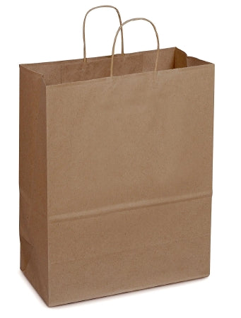 Saalfeld Redistribution Duro Mart Shopping Bag Brown Kraft Paper - 87128