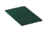 Saalfeld Redistribution Reliable Scouring Pad Medium Duty Green NonSterile Synthetic Fiber 6 X 9 Inch Reusable - V02336