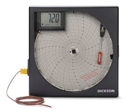 Dickson Company - Temperature Chart Recorder 24-Hour / 7-Day / 31-Day - KT8P3