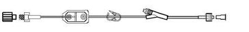 Becton Dickinson SmartSite* Extension Set 17 Inch 1 Port 5.0 mL Priming Volume DEHP - 20028E