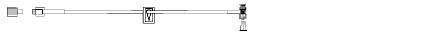 SmartSite* - Extension Set 6 Inch Tubing 1 Port 0.5 mL Priming Volume DEHP-Free - 20041E