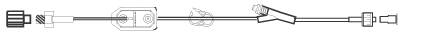 SmartSite* - Extension Set 17 Inch Tubing 1 Port 5.0 mL Priming Volume DEHP - 20128E