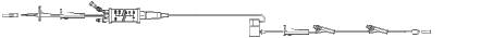 Alaris - Burette IV Administration Set 60 Drops / mL Drip Rate 122 Inch Tubing 3 Ports - 28063E