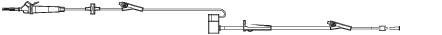 Becton Dickinson Alaris MedSystem III Administration Set 20 Drops / mL Drip Rate 115 Inch 2 Ports - 28293E