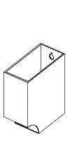 BD - Probe Cover Dispenser 1 Box Wall Mount - 896