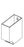 BD - Probe Cover Dispenser 1 Box Wall Mount - 896
