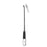 Sklar - Mandibular Awl Obwegeser 5 Inch Angled Curvature, Stainless Steel OR Grade - 26-2005