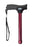 Apex-Carex Healthcare Viverity Folding Cane Aluminum 30 to 38 Inch Height Red - 108-6