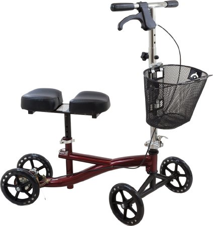 Apex-Carex Healthcare Roscoe Knee Walker Aluminum Frame 350 lbs. Weight Capacity - ROS-KSBG