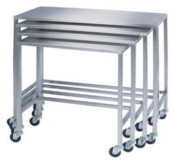 Lakeside Manufacturing Instrument Table 16 X 32 X 34 Inch 304 Stainless Steel / 18 Gauge - 8381