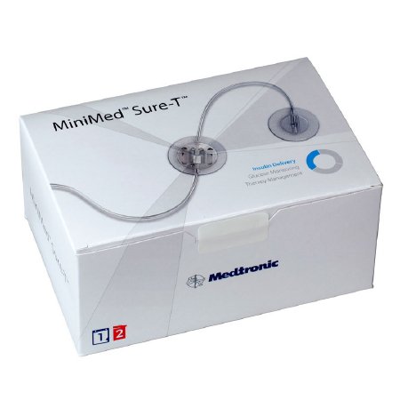 Medtronic-Neurological Sure-TParadigm Sub-Q Infusion Set 8 mm 23 Inch Tubing Without Port - T874