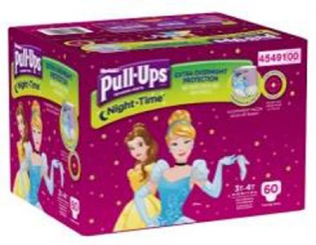 Kimberly Clark Pull-Ups Night-Time Toddler Training Pants Pull On 3T to 4T Disposable - 45491