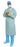O&M Halyard Inc Aero Chrome Breathable Surgical Gown Large Unisex AAMI Level 4 NonSterile Silver - 44662NS