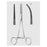 Henry Schein Forcep Crile 6-1/2" Straight Stainless Steel Ea - 104-7413