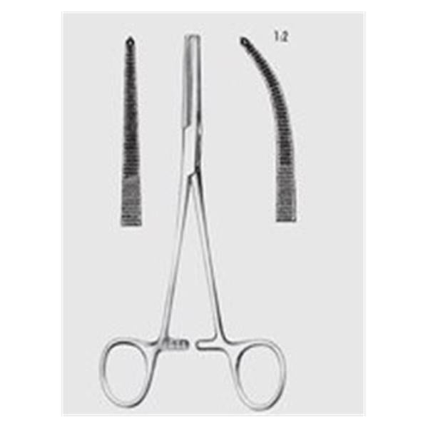 Henry Schein Forcep Crile 6-1/2" Straight Stainless Steel Ea - 104-7413