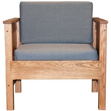 MRIequip.com LLC MRI Bariatric Chair Gray Wood/Fabric - FR1004-GRAY