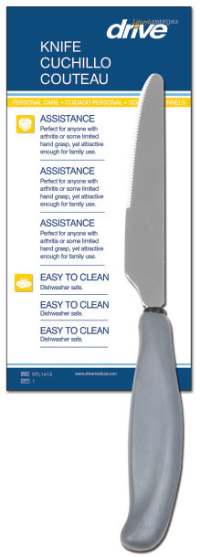 Drive Medical Eating Utensils with Large Grip