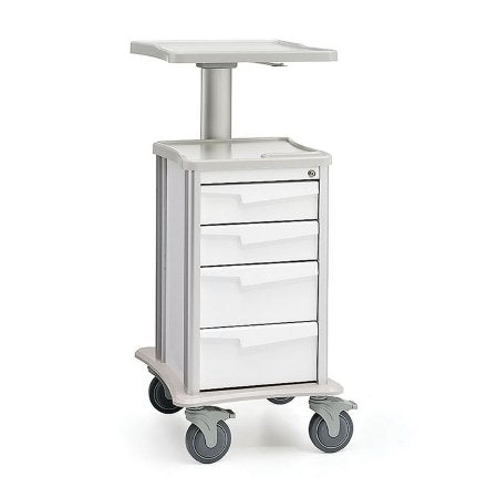 Market Lab Inc Mobile Workstation 4 Drawers - 14272